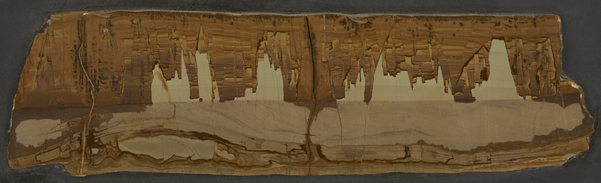 Lot 1148: Italian Pietra Paesina Marble Slice or Ruin Marble