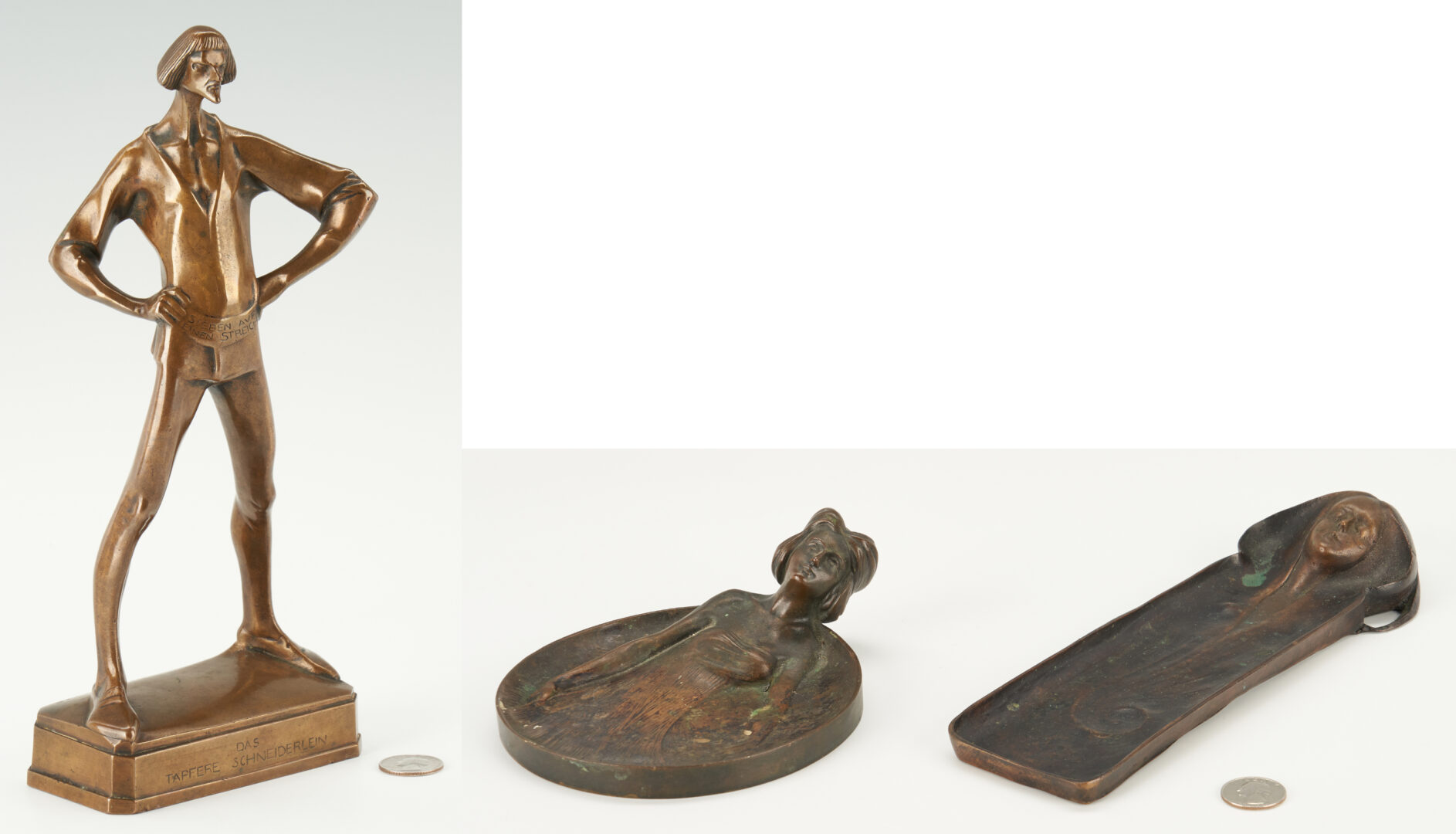 Lot 1149: Three (3) European Bronzes, incl. Gurschner & Grasegger