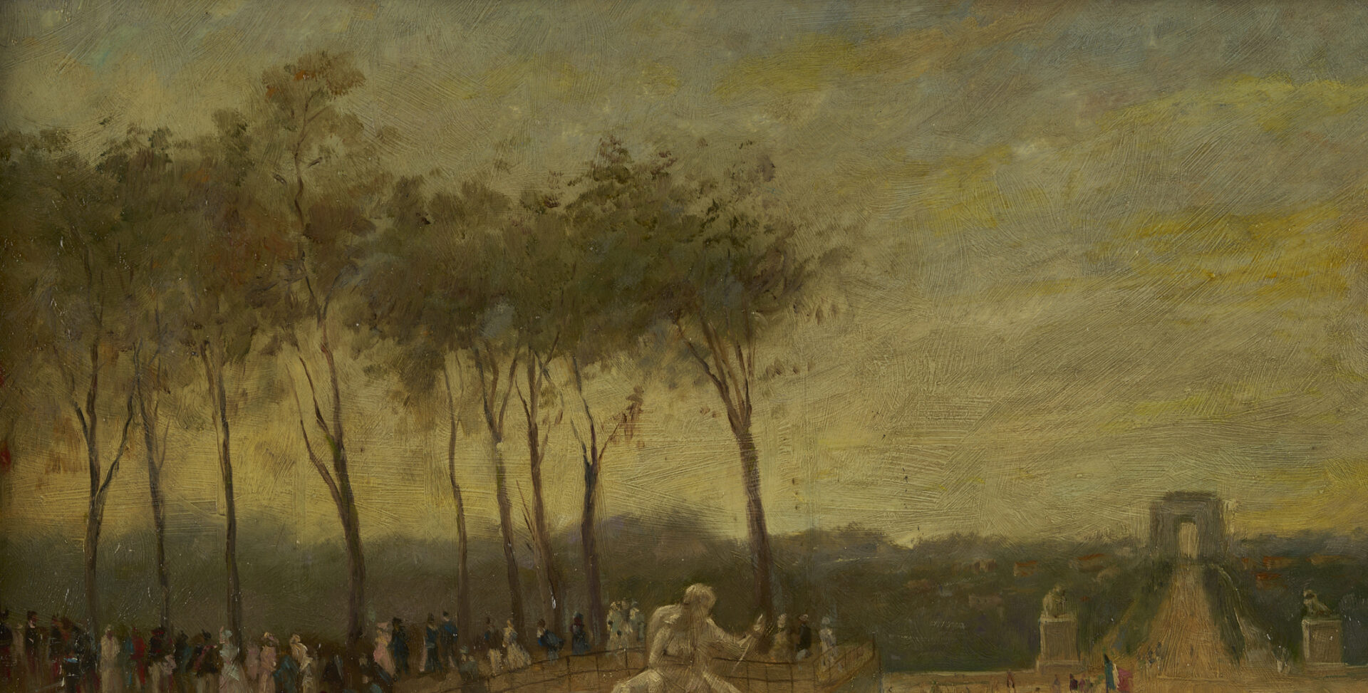 Lot 1154: 3 European Grand Tour Paintings, Stevens, Ritchie, & Bellotto