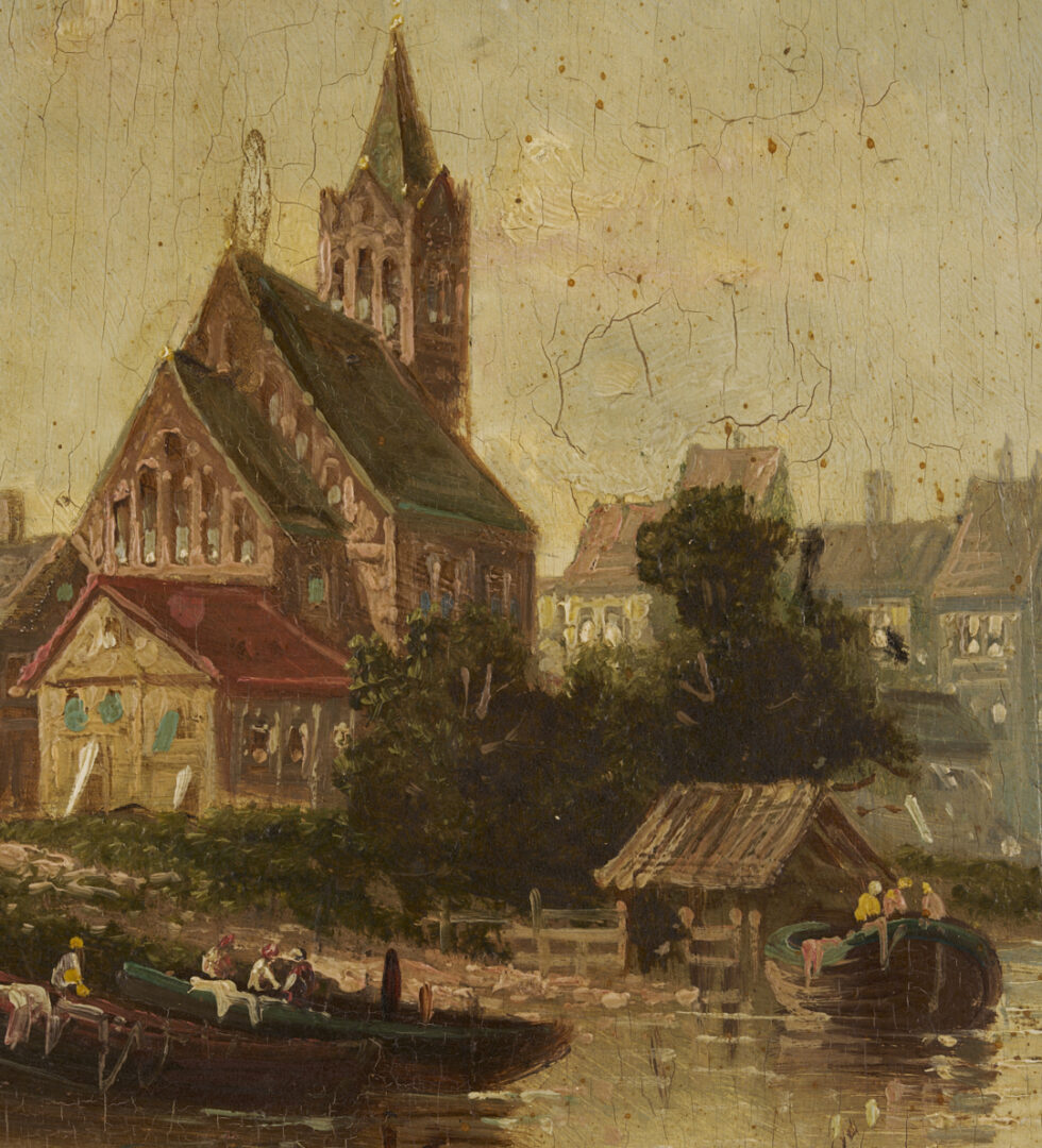 Lot 1164: Pair F. Gilbert (Karl Kaufmann) Continental Landscapes