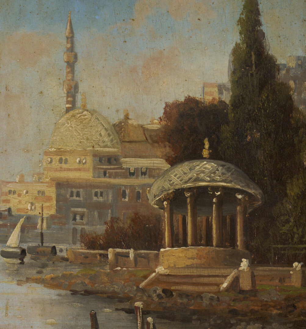 Lot 1164: Pair F. Gilbert (Karl Kaufmann) Continental Landscapes