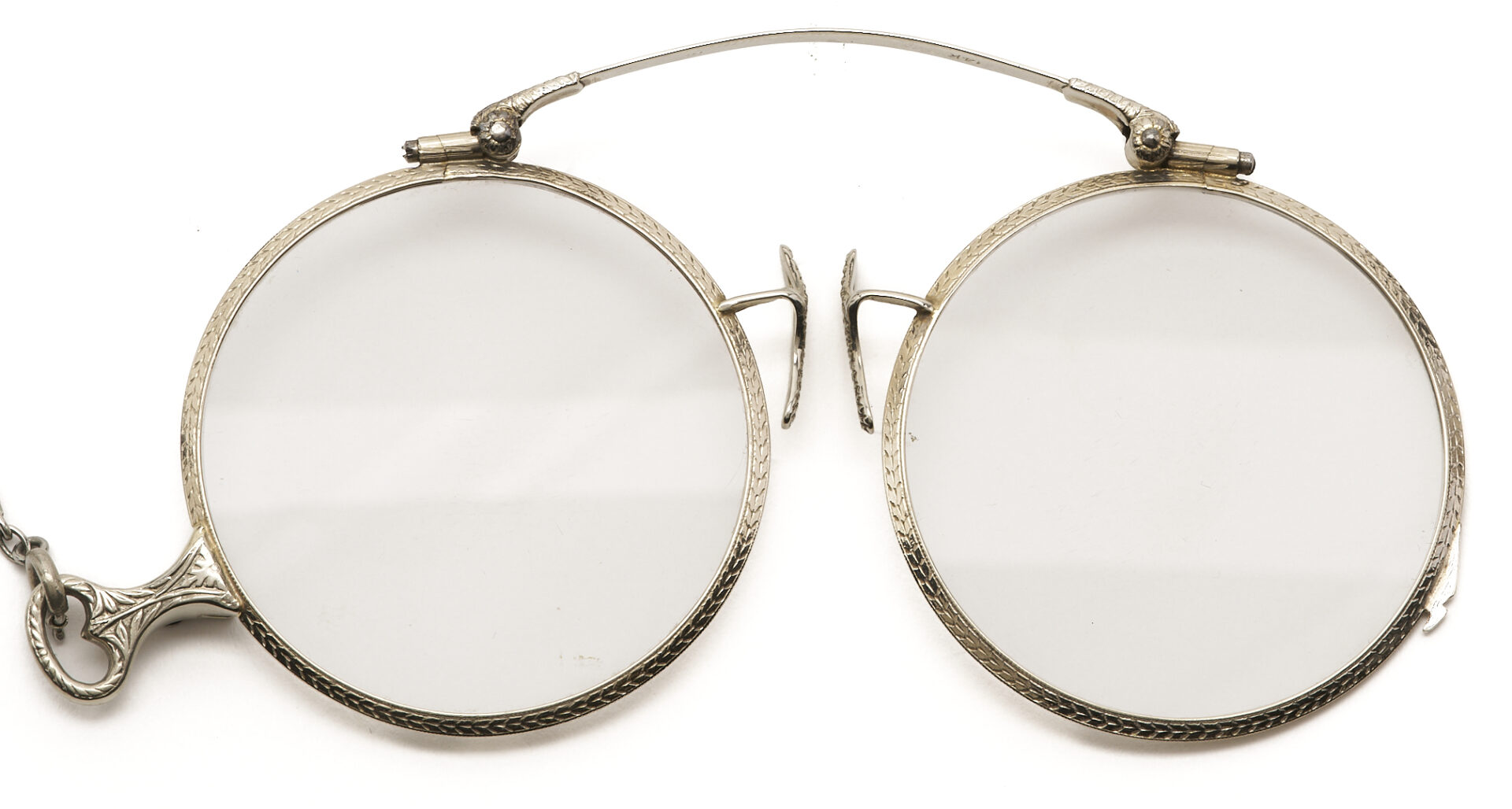 Lot 1181: 14K Antique Eyeglasses