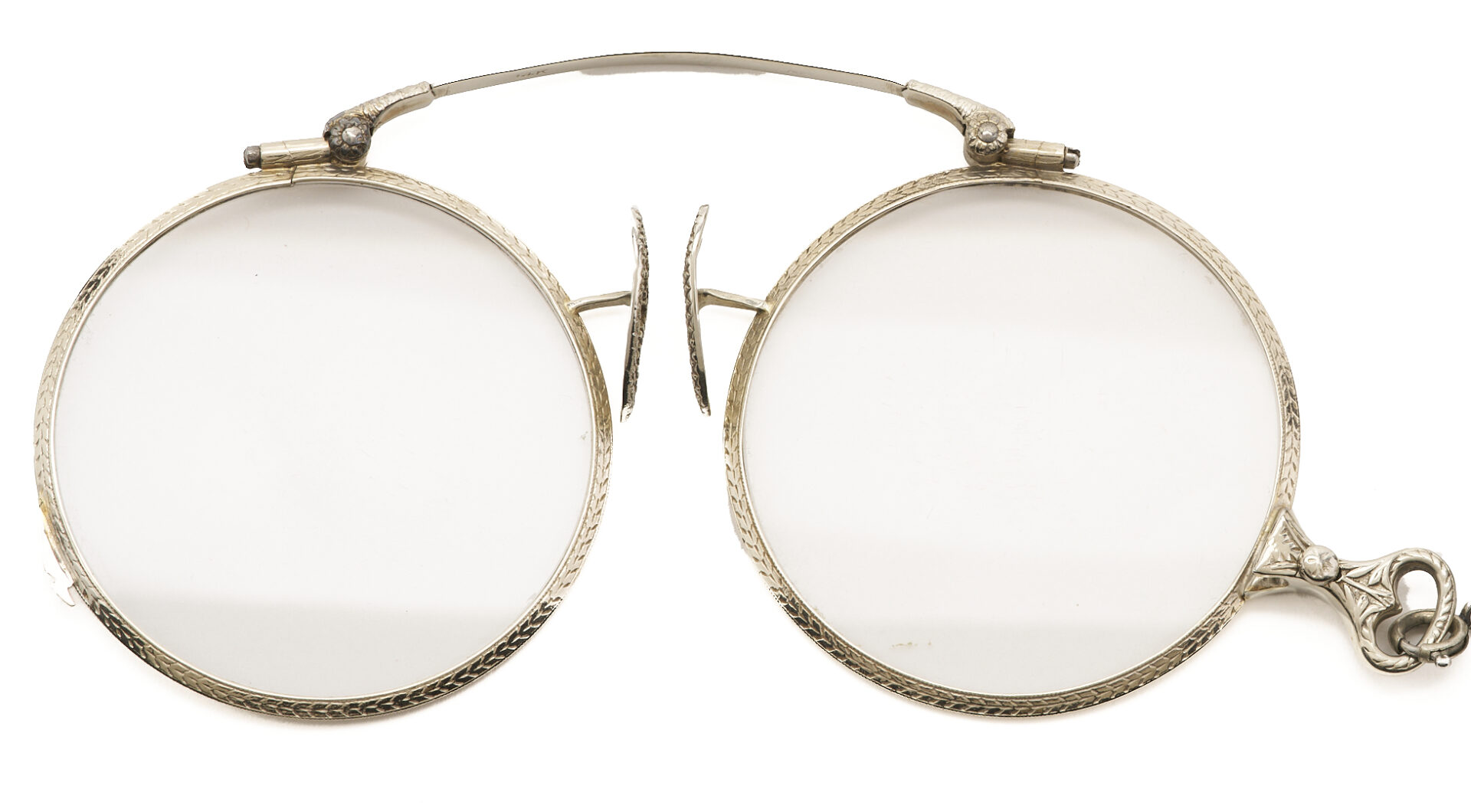 Lot 1181: 14K Antique Eyeglasses