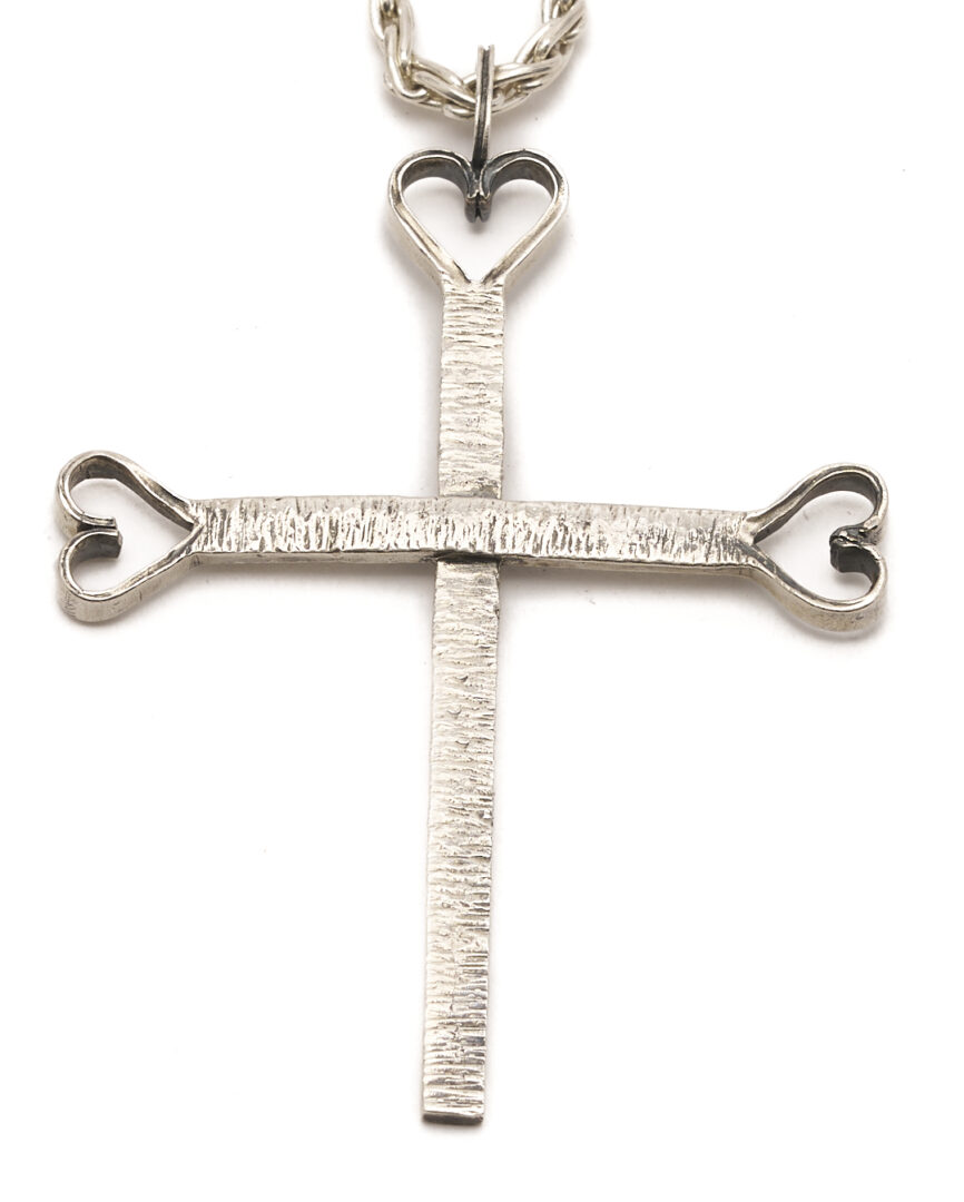 Lot 1193: 4 Sterling Silver Jewelry Items, incl. Tiffany