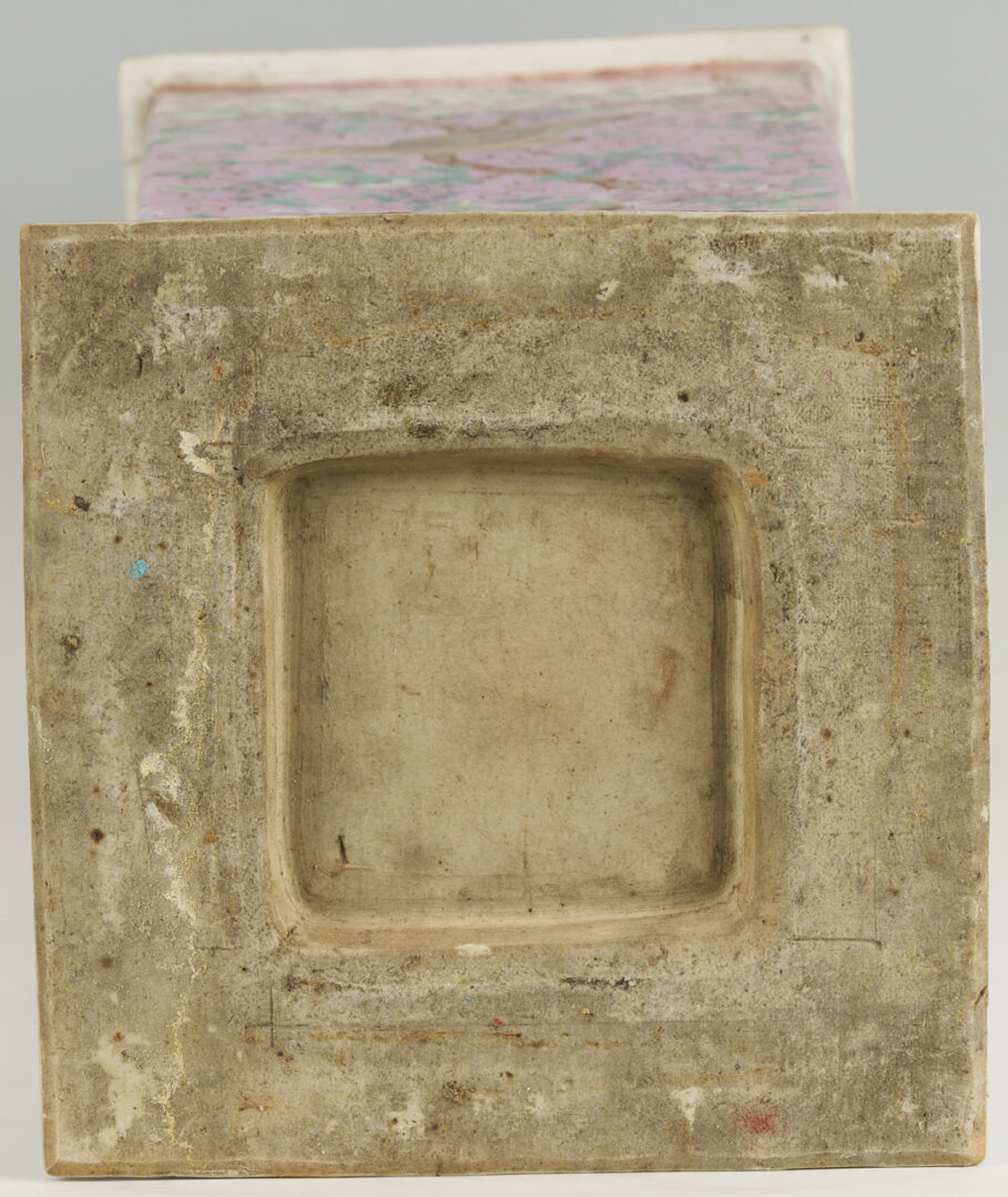 Lot 11: Chinese Famille Rose Umbrella Stand