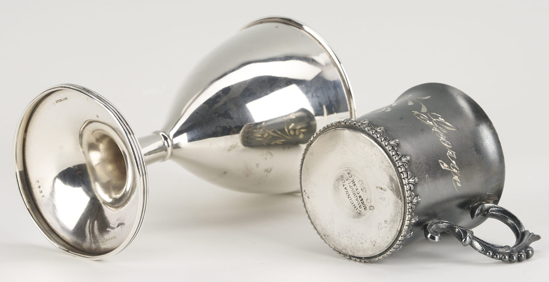 Lot 1208: 5 Assorted Silver Pieces, Callahan Family of Knoxville, TN