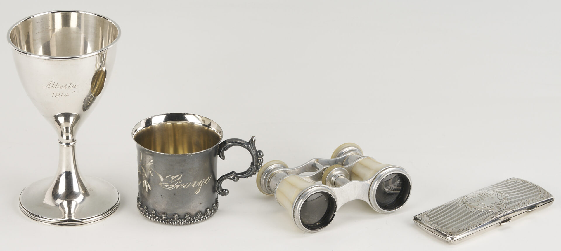 Lot 1208: 5 Assorted Silver Pieces, Callahan Family of Knoxville, TN