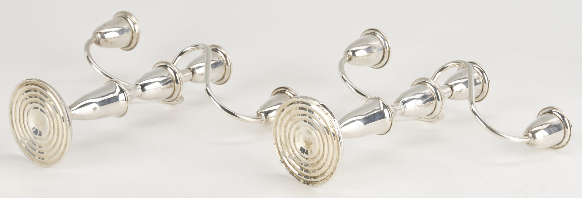 Lot 1213: 12 Weighted Sterling Table Items
