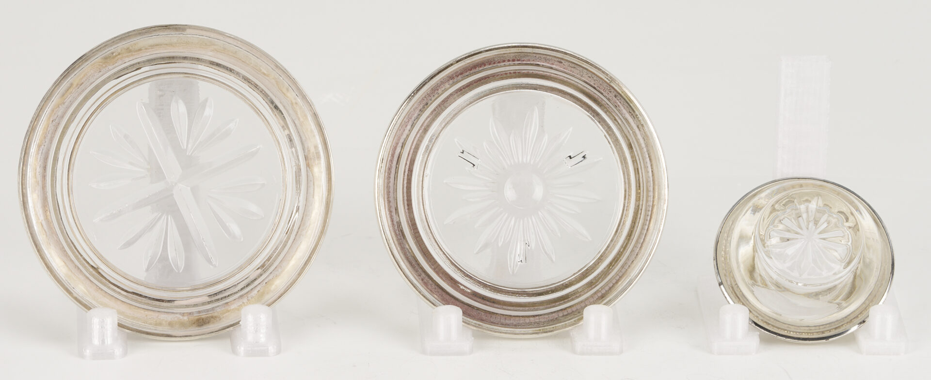 Lot 1213: 12 Weighted Sterling Table Items