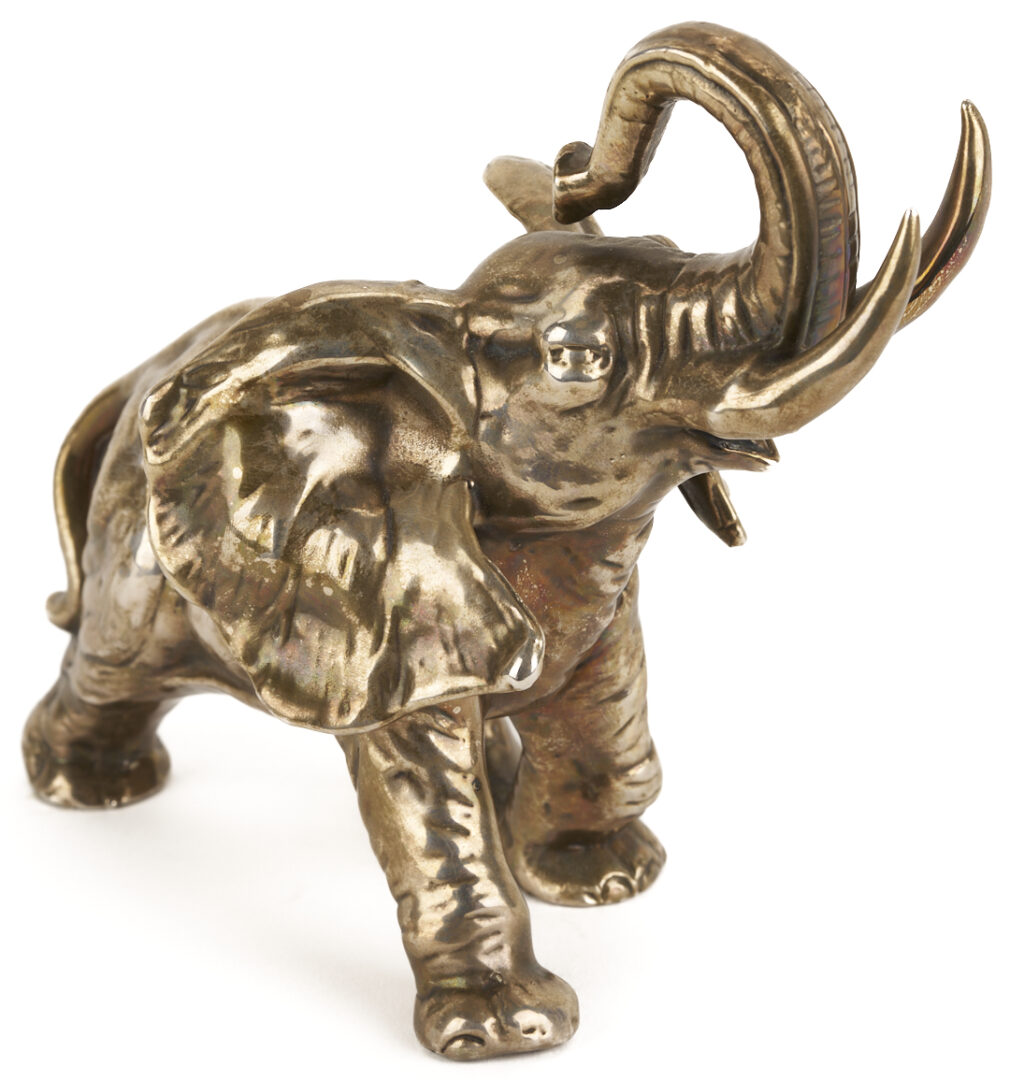 Lot 1217: Asian Silver Elephant