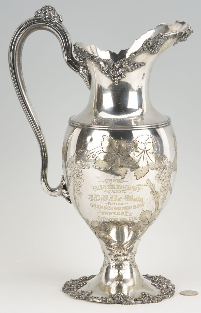 Lot 1221: TN State Fair Agricultural Premium Pitcher