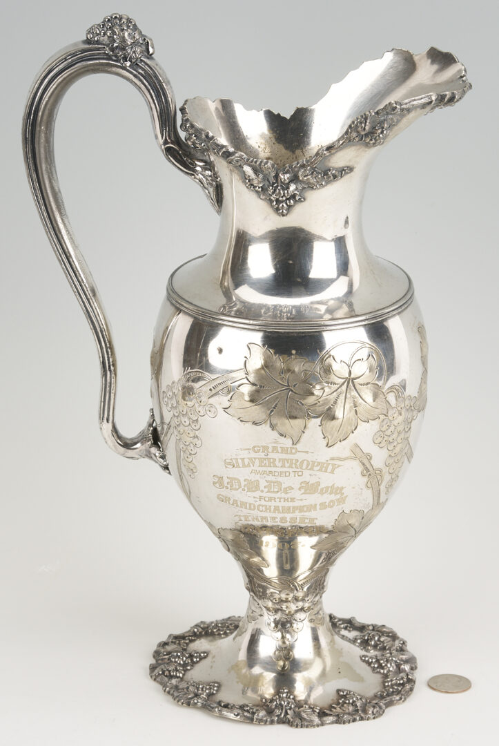 Lot 1221: TN State Fair Agricultural Premium Pitcher