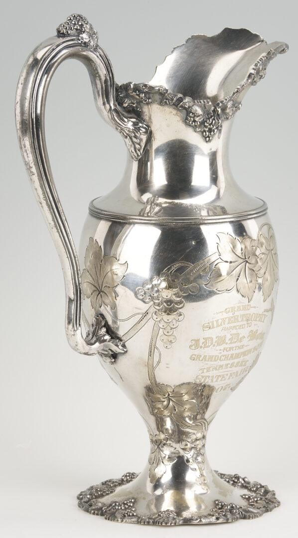 Lot 1221: TN State Fair Agricultural Premium Pitcher