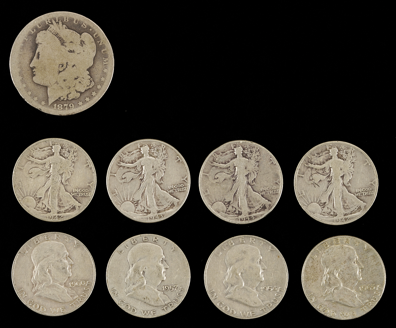 Lot 1228: 29 Assorted US & British Silver Coins