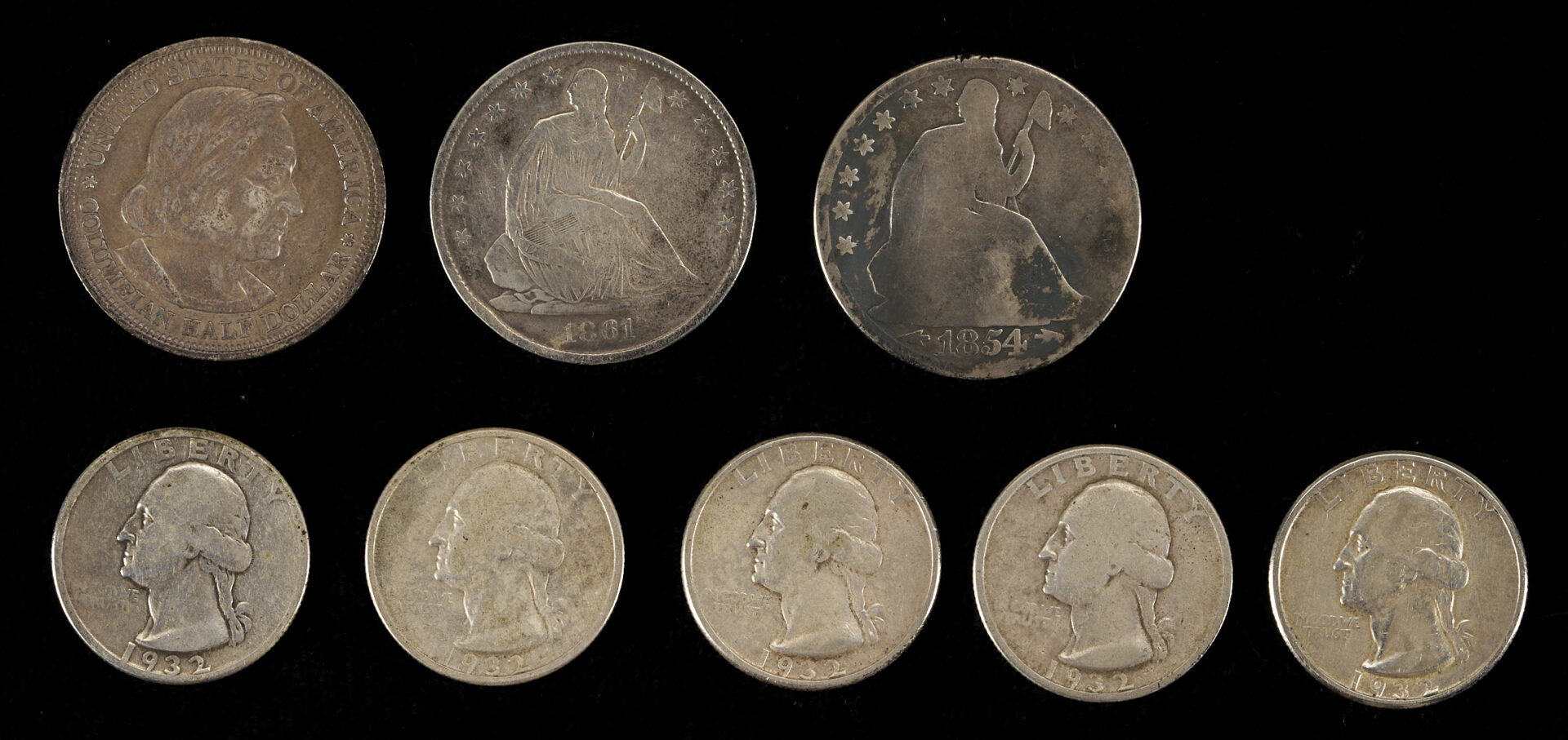 Lot 1229: 28 Coins, 90% Silver, mostly United States