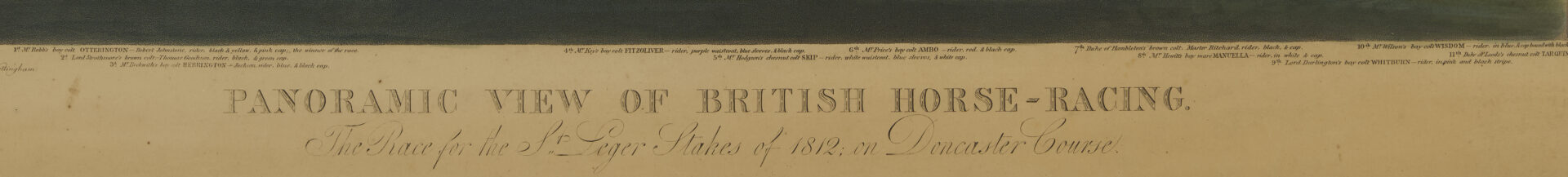 Lot 1239: 4 British Sporting/Equestrian Horse Racing Engravings &  Book