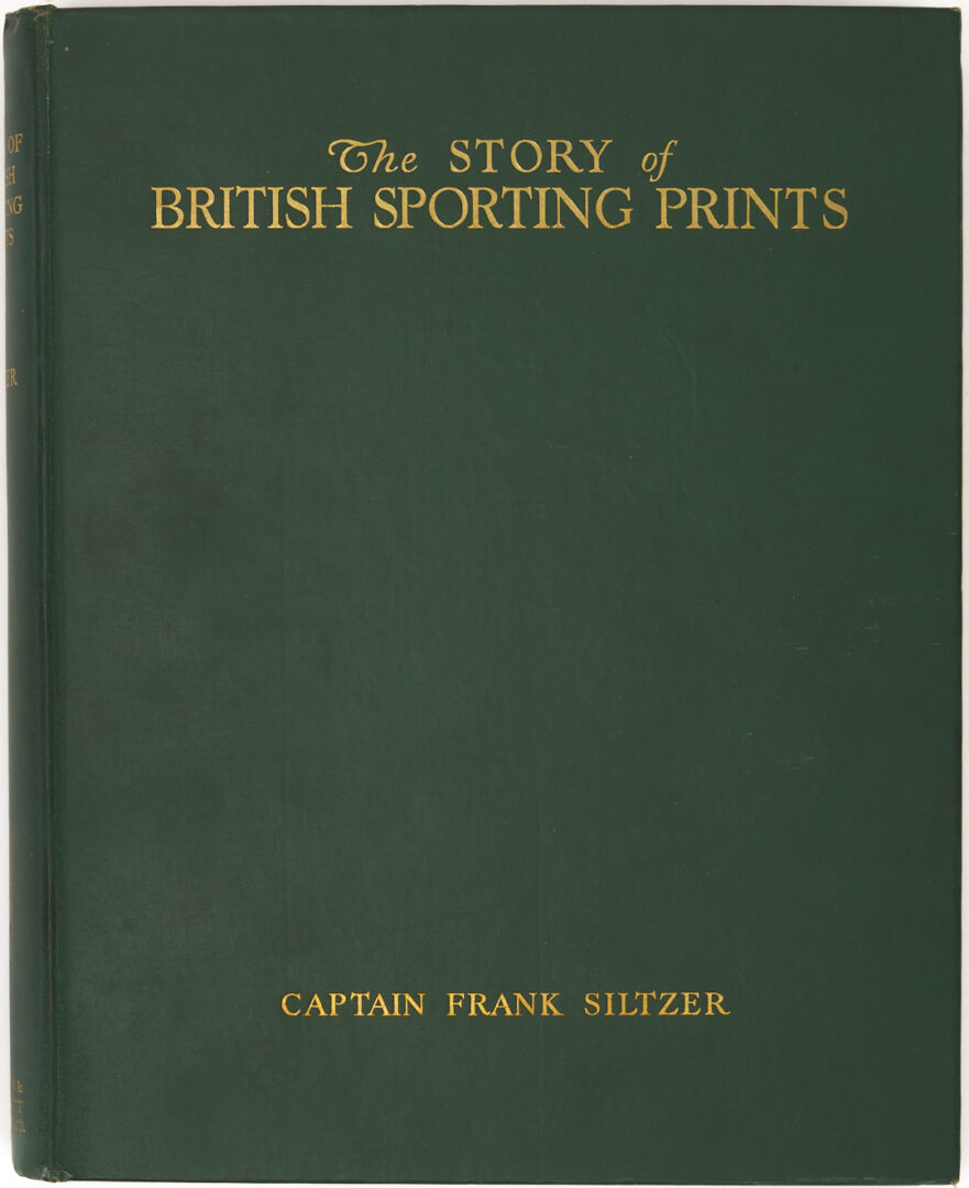 Lot 1239: 4 British Sporting/Equestrian Horse Racing Engravings &  Book
