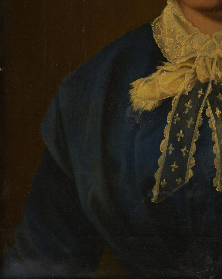 Lot 1243: Pr. 19th Cent. O/C Pendant Portraits, signed Artmann