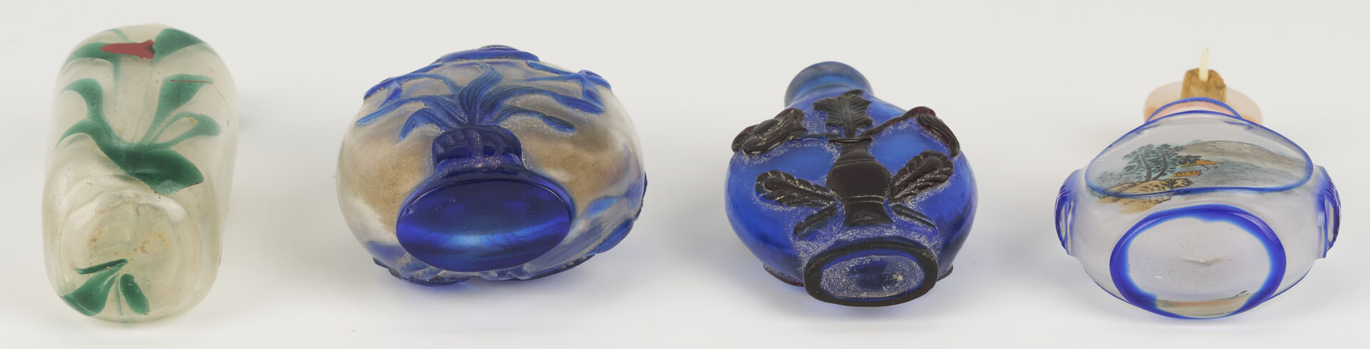 Lot 1248: 7 Chinese Glass Snuff Bottles