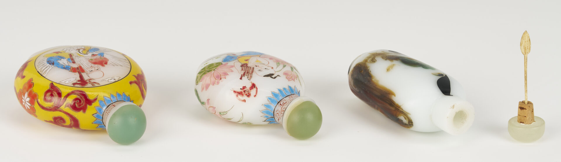 Lot 1248: 7 Chinese Glass Snuff Bottles