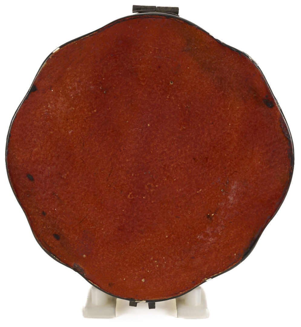 Lot 1249: 3 Asian Decorative Boxes: Lacquer & Bronze