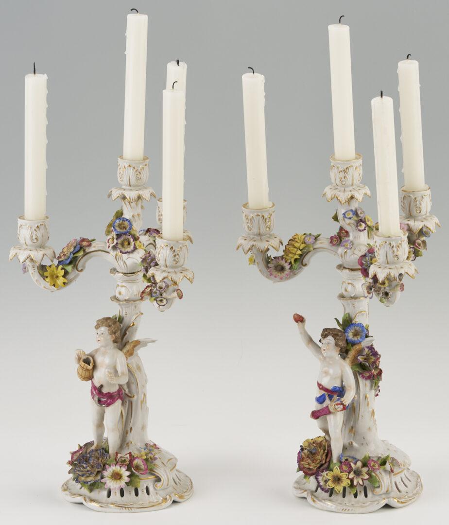 Lot 1255: 3 Pc. German Schierholz Garniture Set