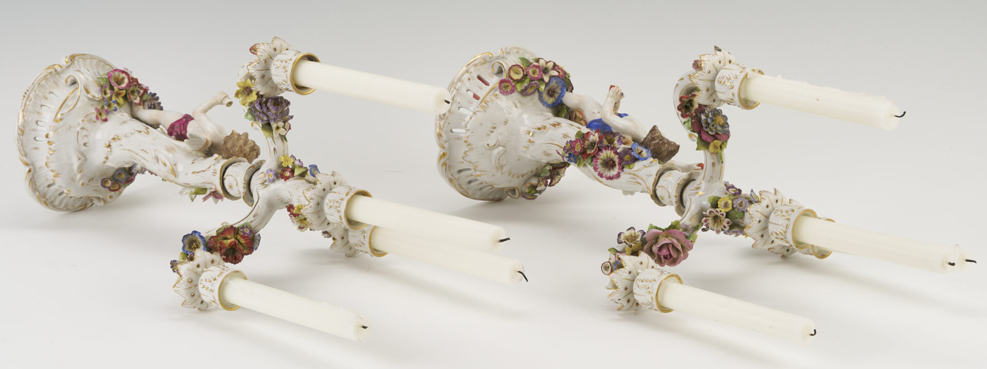 Lot 1255: 3 Pc. German Schierholz Garniture Set