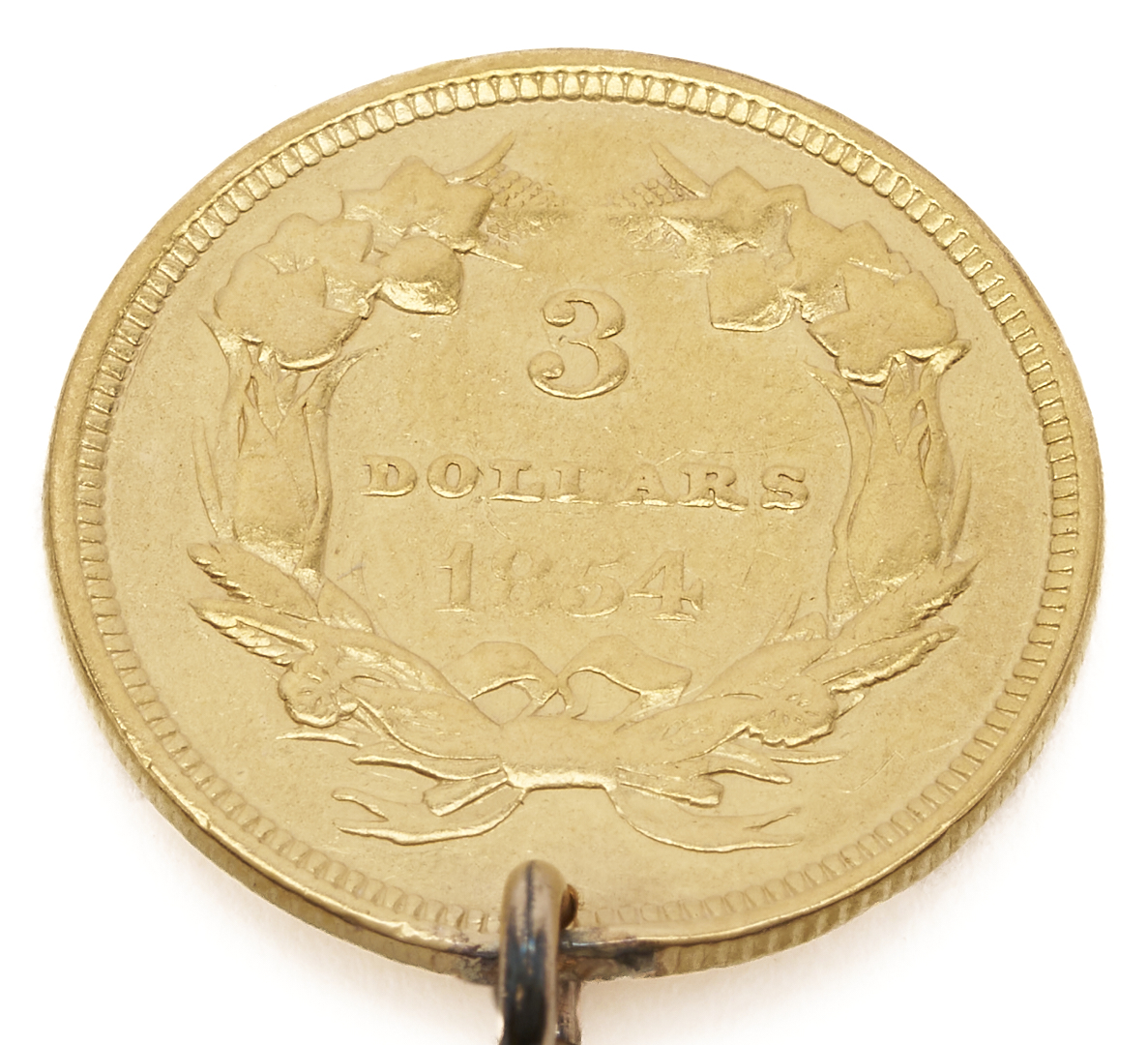 Lot 1258: 3 US Gold Coins, incl. California Fractional