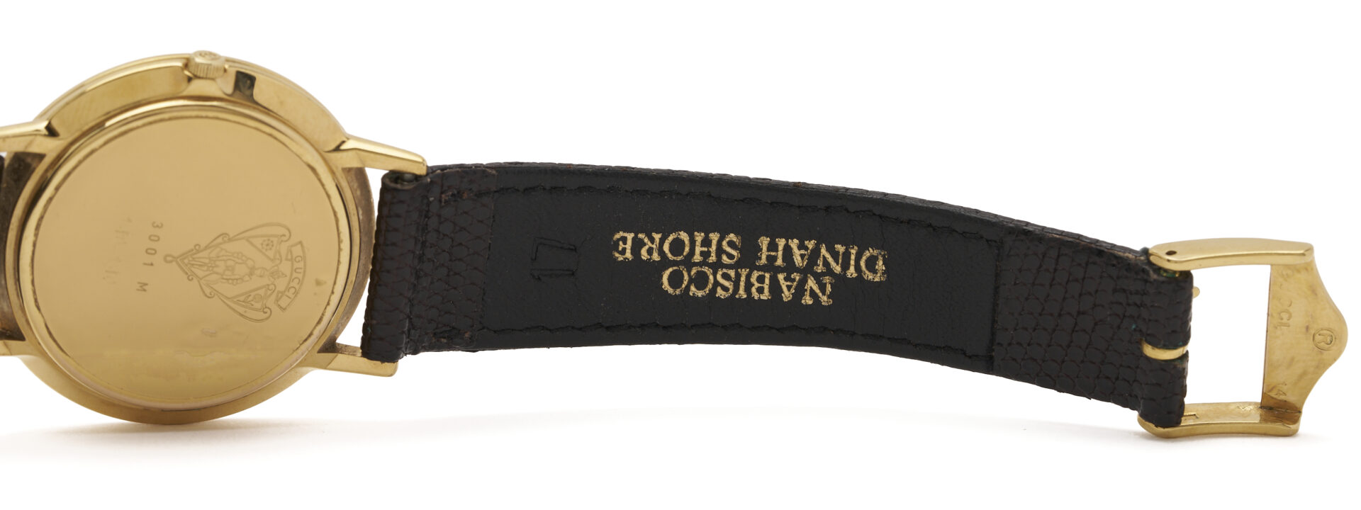 Lot 1273: Gucci LPGA Nabisco Dinah Shore Watch
