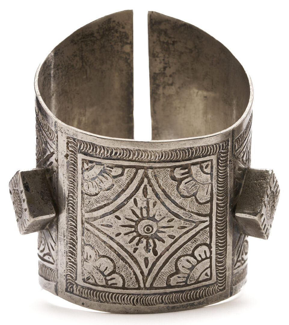 Lot 1288: 3 Ladies Silver Bracelets, incl.  Taxco