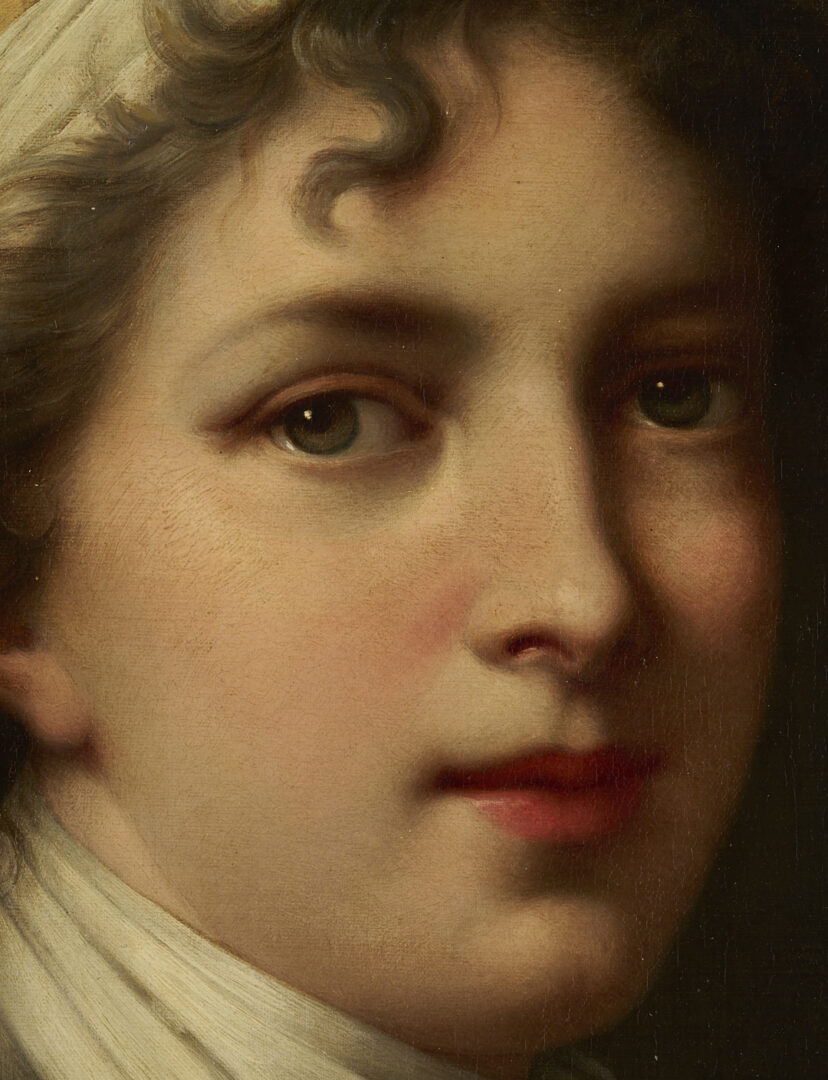 Lot 128: O/C Painting After Elisabeth Vigee Le Brun, Self Portrait