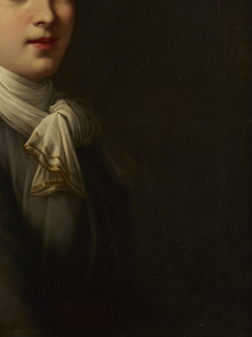 Lot 128: O/C Painting After Elisabeth Vigee Le Brun, Self Portrait