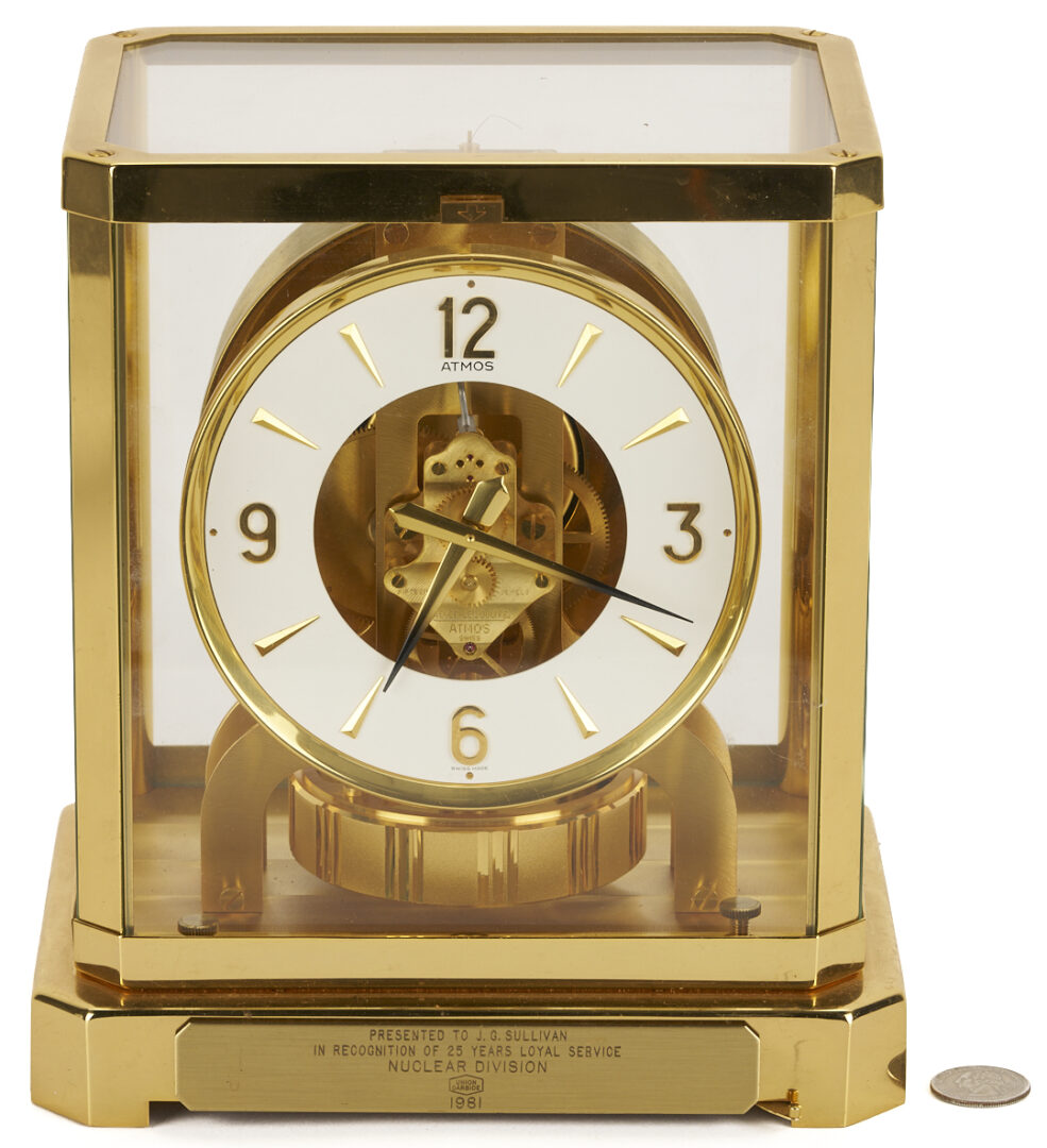 Lot 1291: Le Coultre Atmos Mantle Clock
