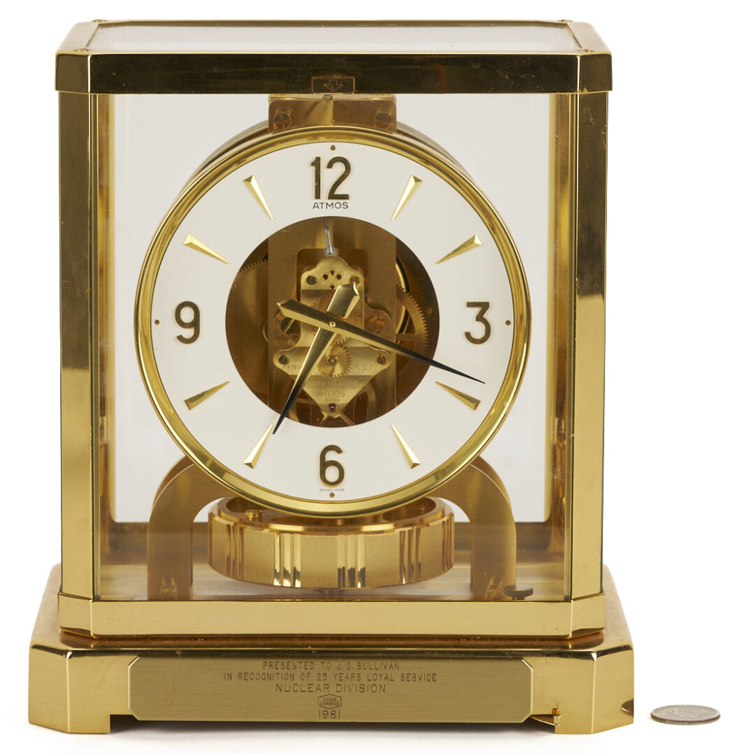 Lot 1291: Le Coultre Atmos Mantle Clock