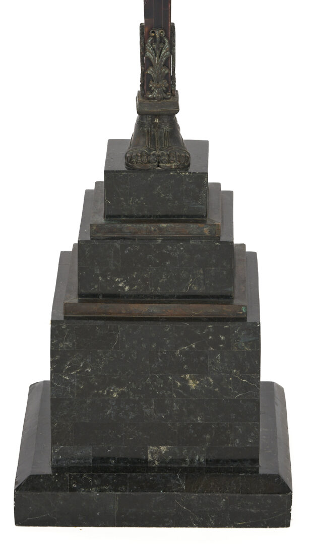 Lot 1292: Maitland Smith Egyptian Revival Style Floor Lamp