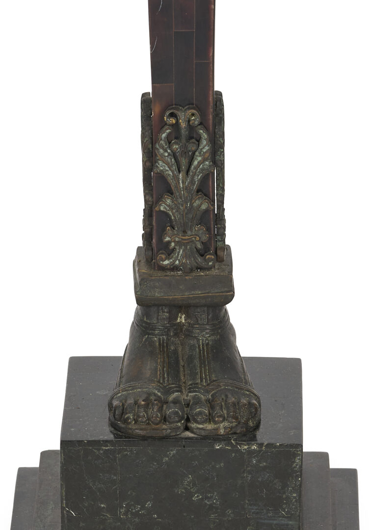 Lot 1292: Maitland Smith Egyptian Revival Style Floor Lamp