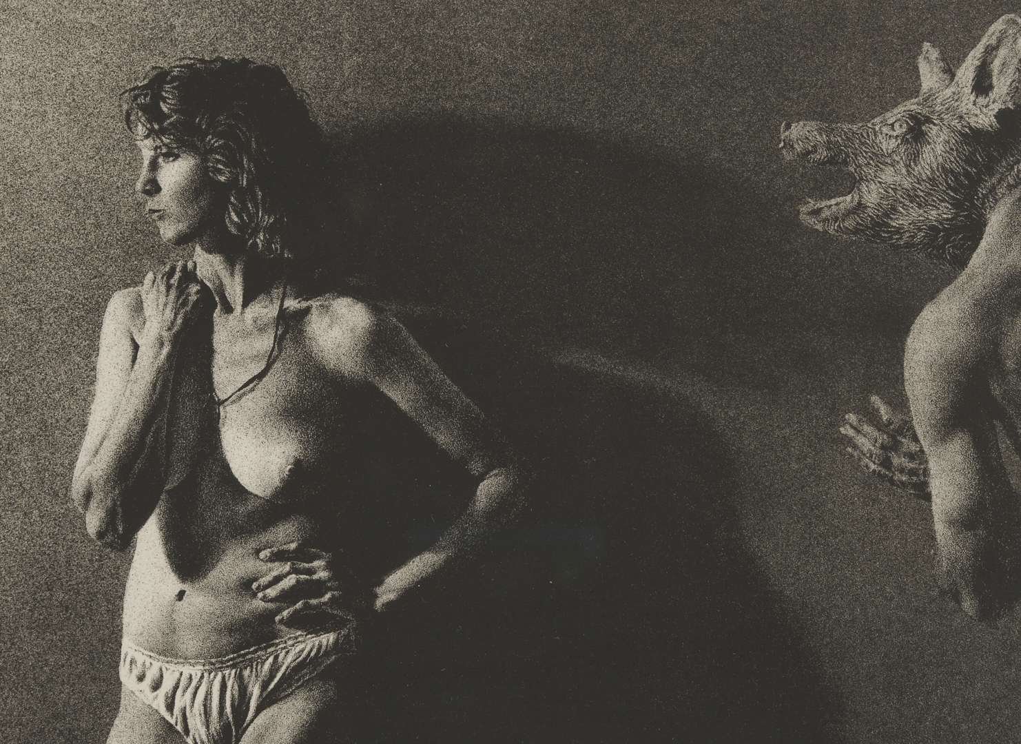 Lot 1294: 4 American Modernist Prints w/ Nudes, Lynd Ward & William Kitchens