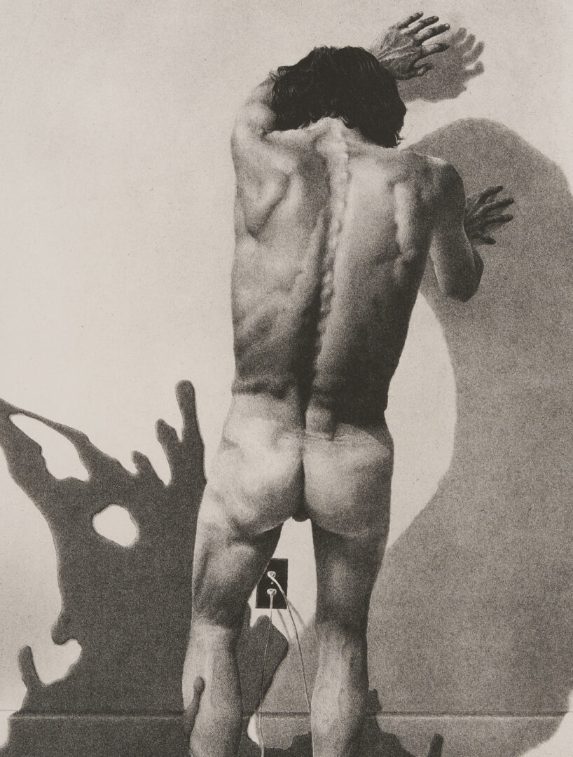 Lot 1294: 4 American Modernist Prints w/ Nudes, Lynd Ward & William Kitchens