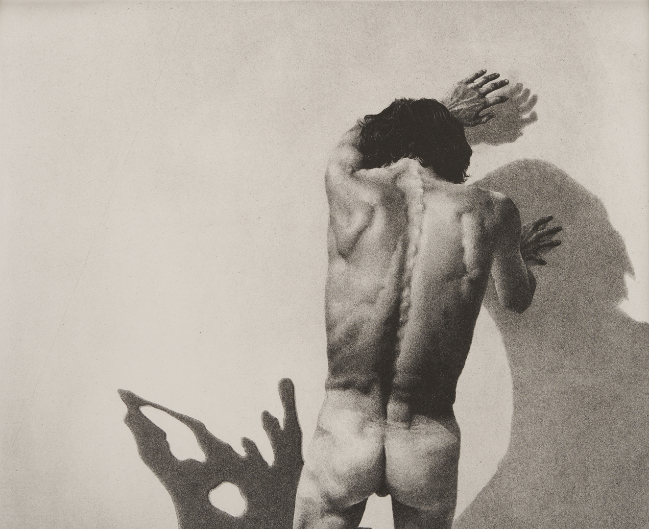Lot 1294: 4 American Modernist Prints w/ Nudes, Lynd Ward & William Kitchens