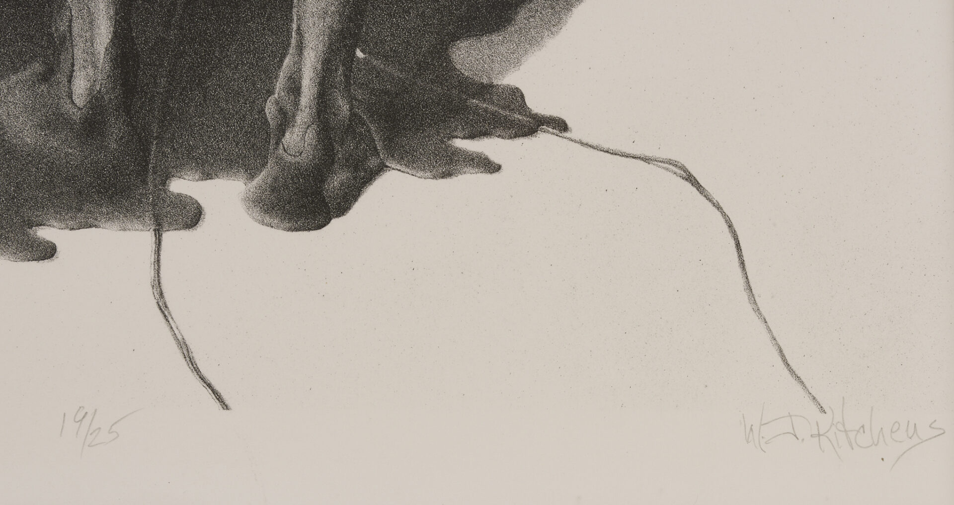 Lot 1294: 4 American Modernist Prints w/ Nudes, Lynd Ward & William Kitchens