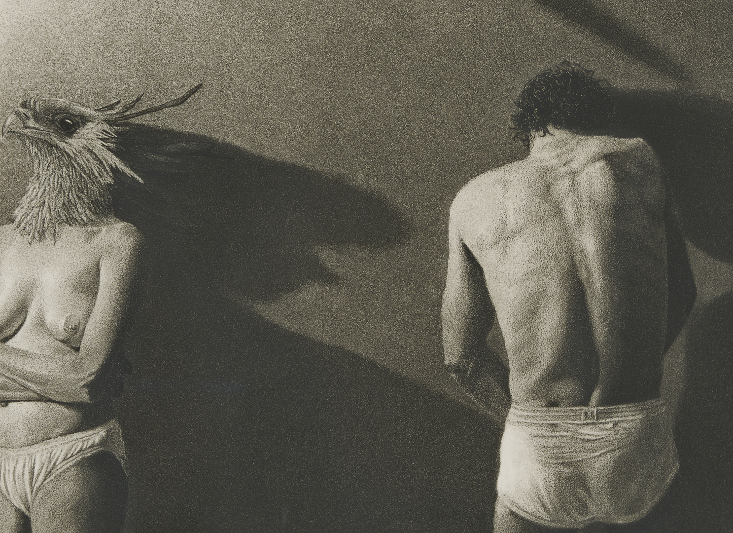 Lot 1294: 4 American Modernist Prints w/ Nudes, Lynd Ward & William Kitchens