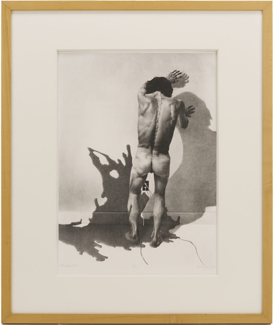 Lot 1294: 4 American Modernist Prints w/ Nudes, Lynd Ward & William Kitchens