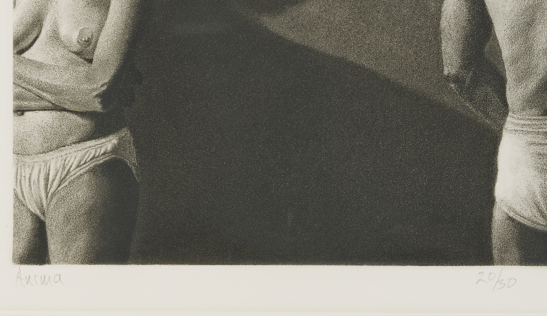Lot 1294: 4 American Modernist Prints w/ Nudes, Lynd Ward & William Kitchens