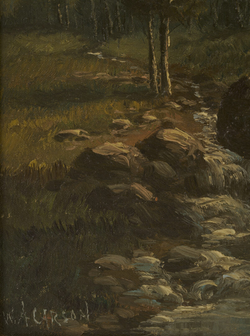 Lot 1299: W.A. Carson O/C, Forest Landscape poss. California