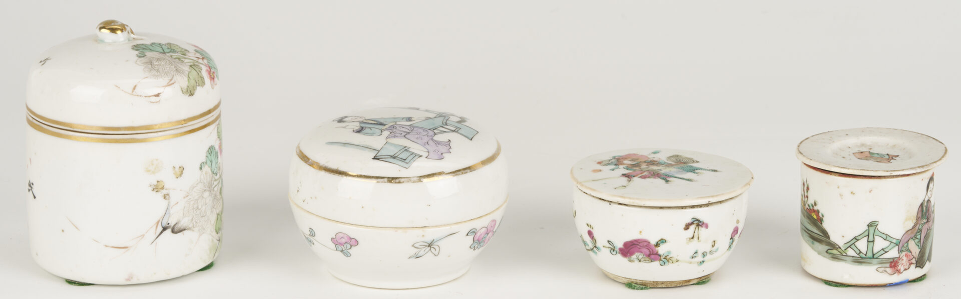 Lot 12: 10 Pcs. Chinese Famille Rose Porcelain
