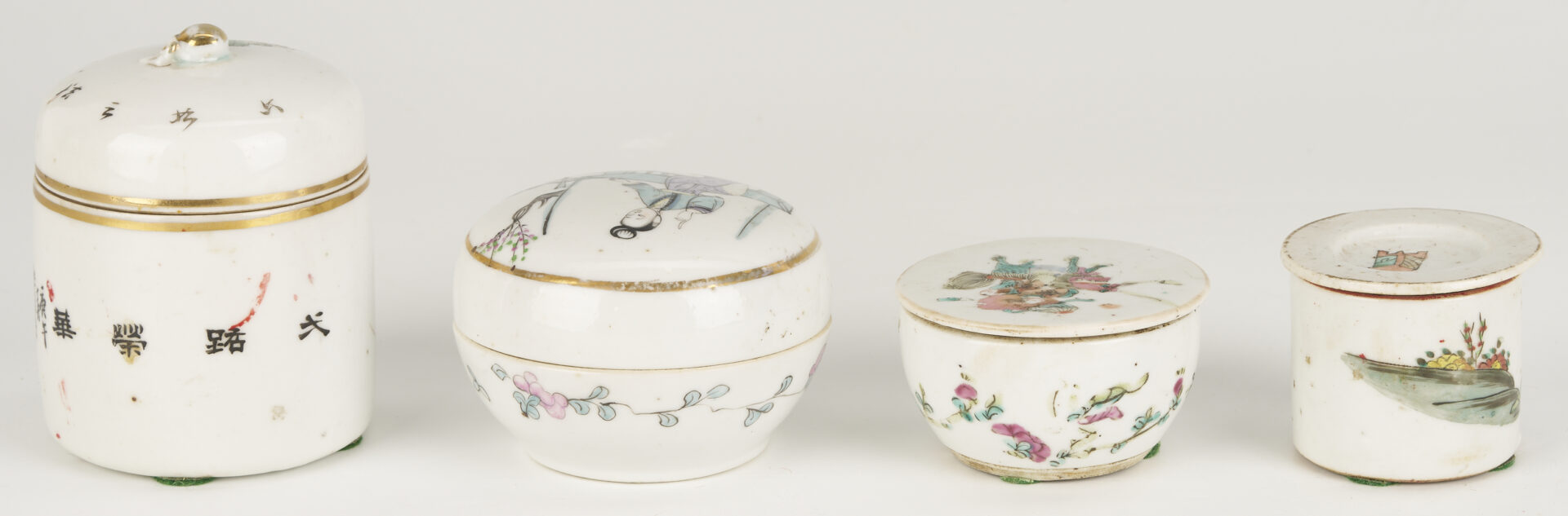 Lot 12: 10 Pcs. Chinese Famille Rose Porcelain