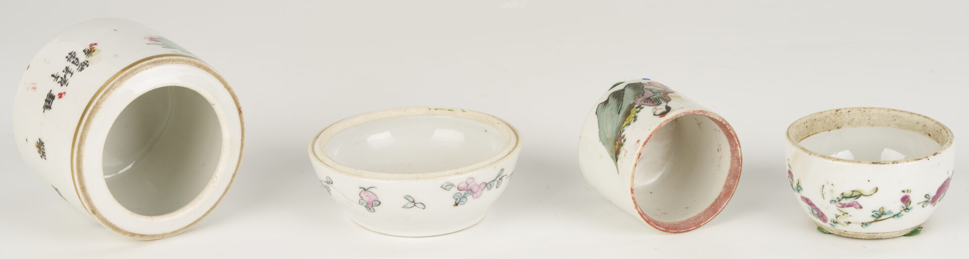 Lot 12: 10 Pcs. Chinese Famille Rose Porcelain