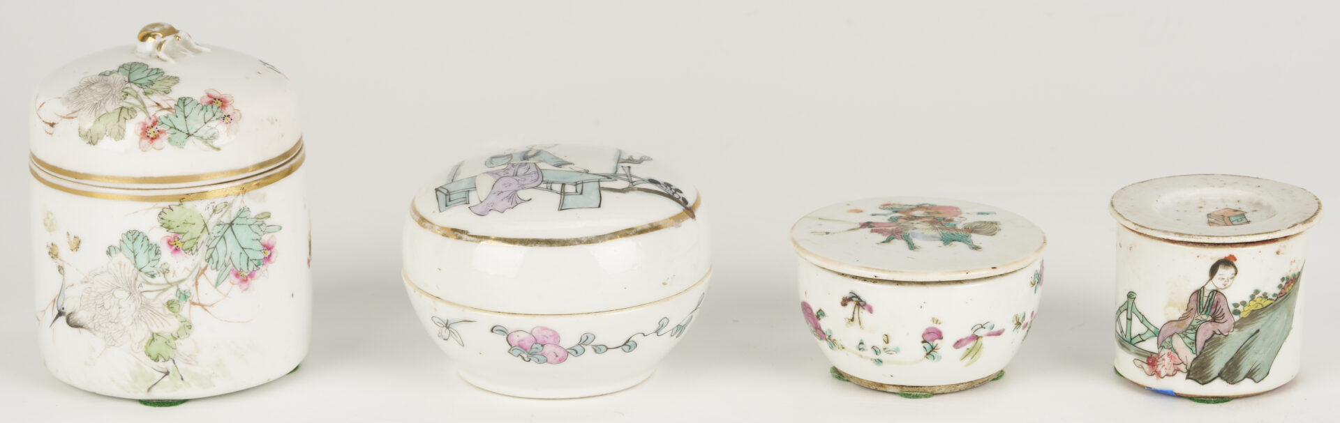 Lot 12: 10 Pcs. Chinese Famille Rose Porcelain
