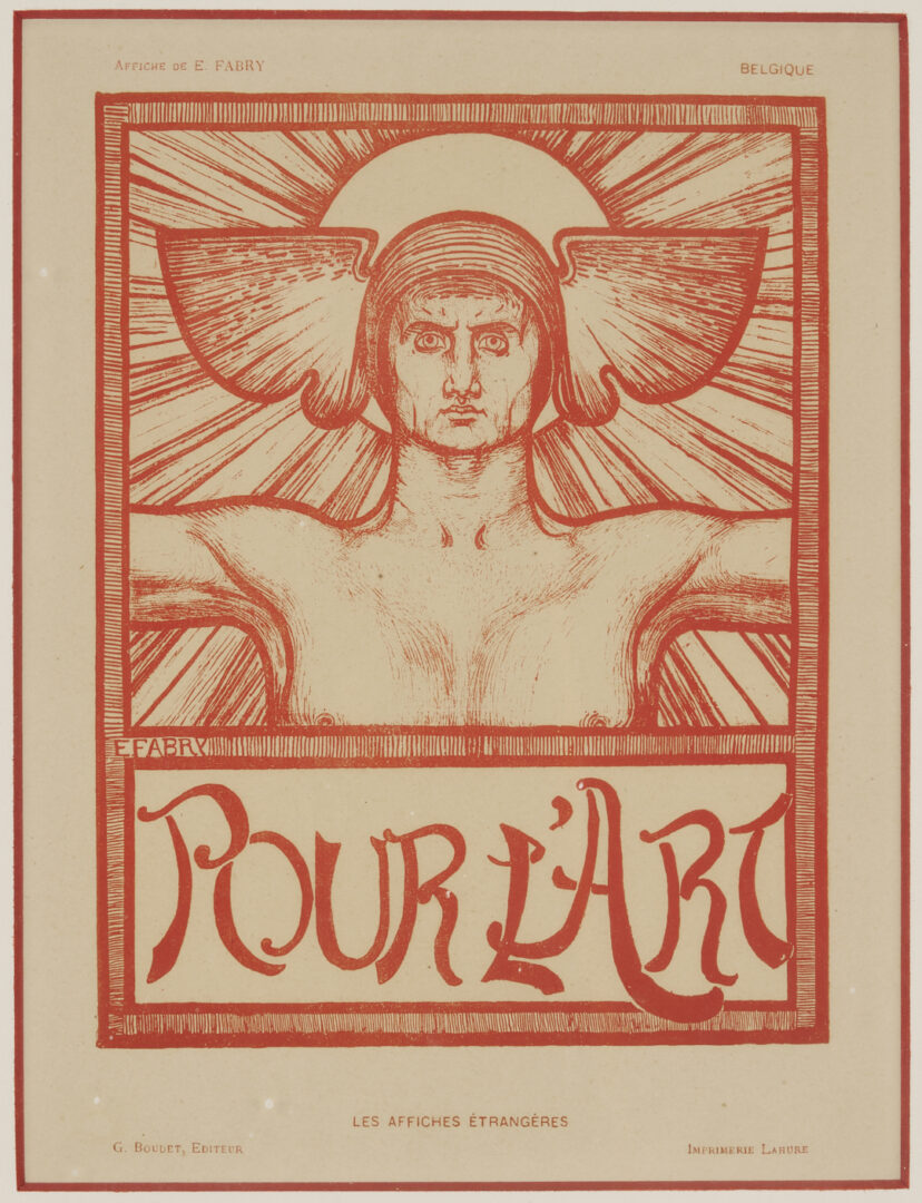 Lot 1305: 6 Art Nouveau Prints Incl. Ricordi Portfolio, Maitres de l’Affiche