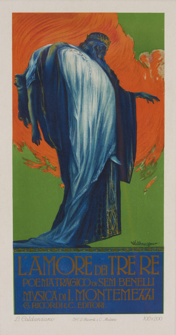 Lot 1305: 6 Art Nouveau Prints Incl. Ricordi Portfolio, Maitres de l’Affiche